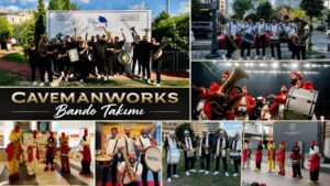 Cavemanworks Bando Takımı kolaj görseli