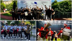 Cavemanworks Bando Takımı farklı etkinliklerdeki performans kolajı